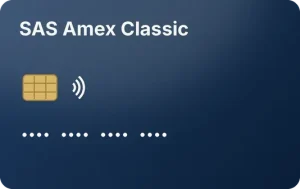 SAS Amex Classic kreditkort