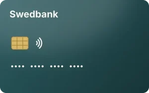 Swedbank Betal- och kreditkort Mastercard kreditkort